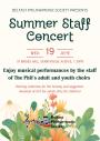 Summer Staff Concert
